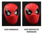 Mascara Cosplay Spiderman Ojos Movibles
