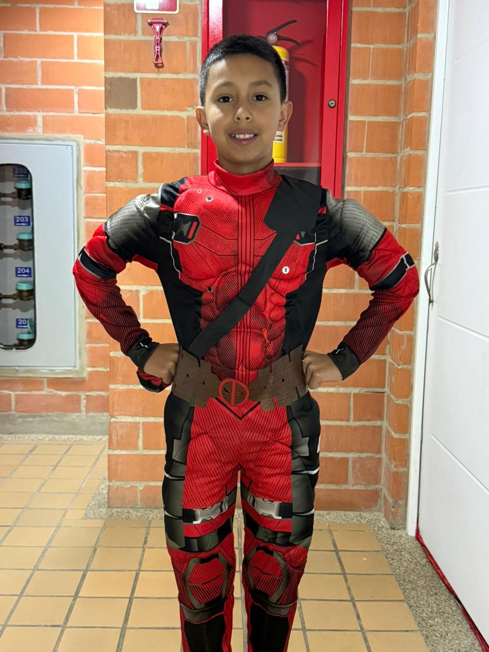 Disfraz Deadpool + Katanas Retractil