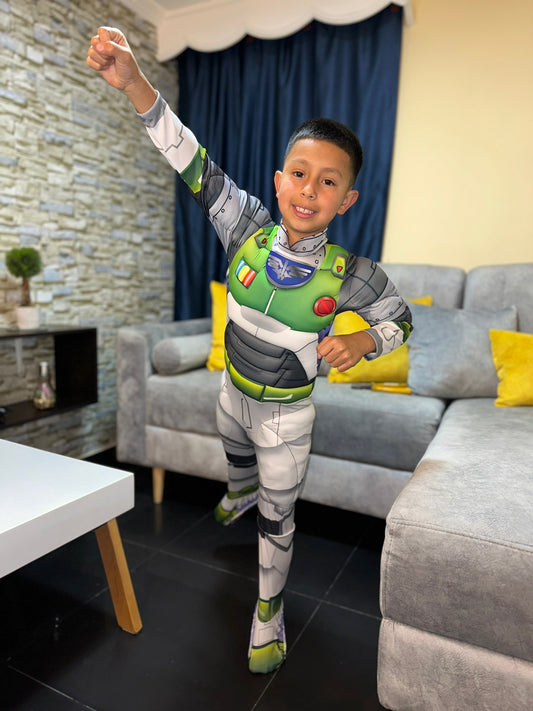 Disfraz Buzz Lightyearcon Alas – Traje acolchado inspirado en Toy Story